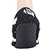 World's Softest Slip-Resistant Bottom Sole Women's Cozy Slippers (Medium, Black Polka Dot)