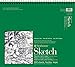 Strathmore 400 Series Sketch Pad, Recycled Paper, 14x17 inch, 100 Sheets - Artist Sketchbook for Drawing, Illustration, Art Class Students