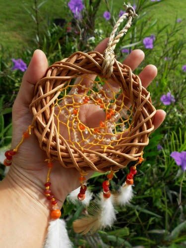 Handmade Dream Catcher Dc 95 Black By Chiangmai Housewifes Club Thailand