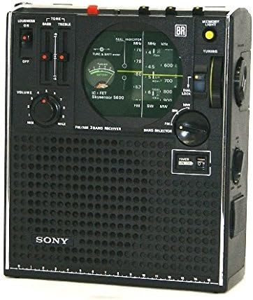 Amazon Sony ソニー Icf 5600 スカイセンサー 3バンドレシーバー Fm Mw Sw Fm 中波 短波ラジオ ソニー Sony ポータブルラジオ