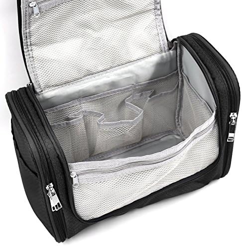 Extra Large Capacity Hanging Toiletry Bag for Men & Women, Portable Waterproof Bathroom Shower Bag, Lightweight Dopp kit Shaving Bag, Sturdy Metal Hook Organizer Makeup Bag 8 Extra Large Capacity Hanging Toiletry Bag for Men & Women, Portable Waterproof Bathroom Shower Bag, Lightweight Dopp kit Shaving Bag, Sturdy Metal Hook Organizer Makeup Bag