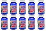 MaritzMayer Raspberry Ketone Lean Advanced Weight Loss Supplement 60 Capsules Per Bottle 10 Bottles