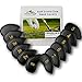 Golf iron club head covers set PU leather golf iron covers - Attractively embroidered golf iron club covers - Suitable for right/left handed ladies' and gentlemen's clubs