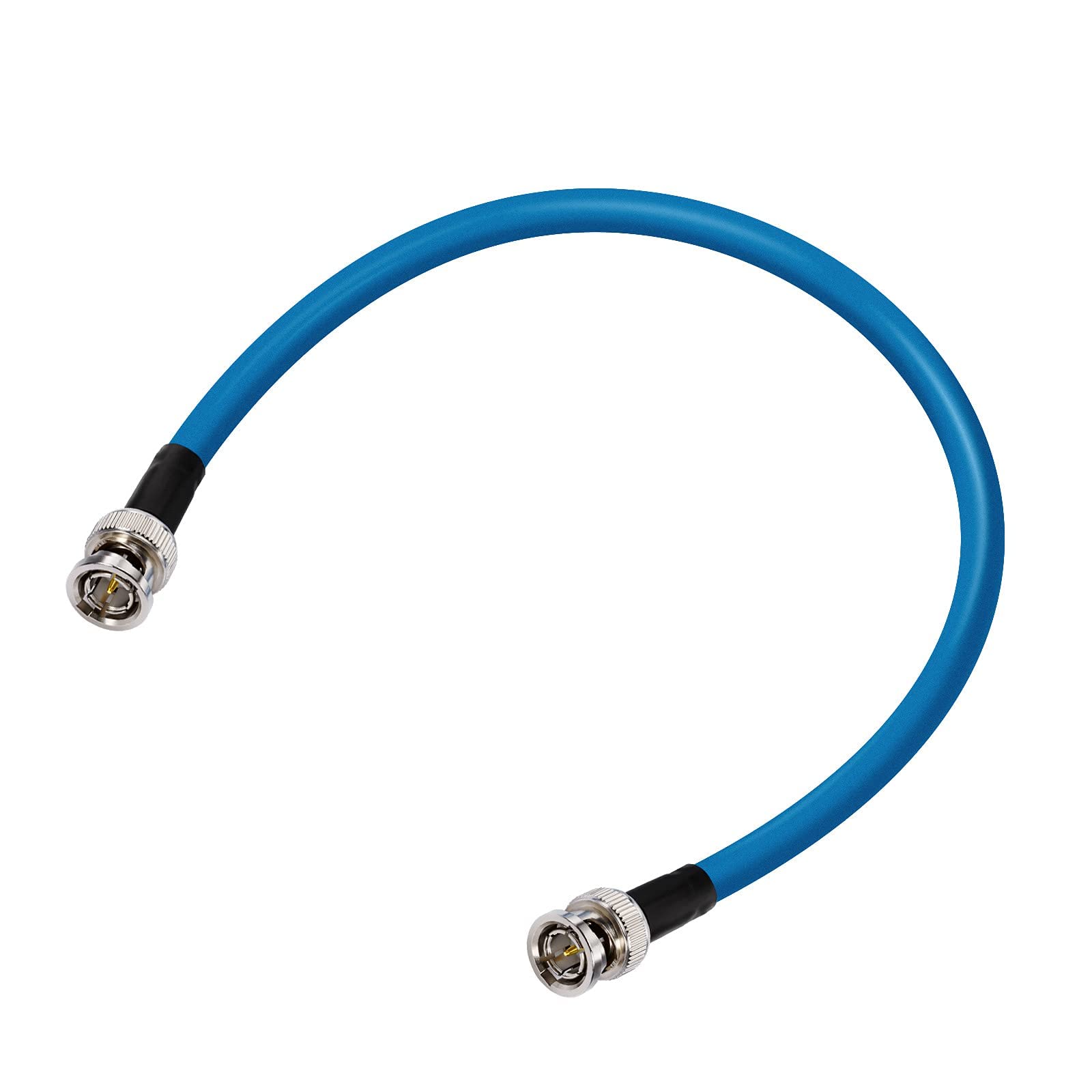 Bingfu SDI Cable BNC Male 75 Ohm 3G/6G SDI Digital Video Cable(Belden 1694A) 30cm/11.81inch for Cameras and Video Equipment, Supports HD/3G/1080P/4K-UHD