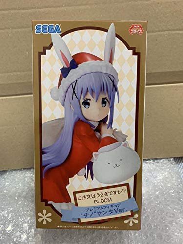 sega your order Is rabbit? BLOOM Chino Santa Ver. Premium Figure Figurine 18cm