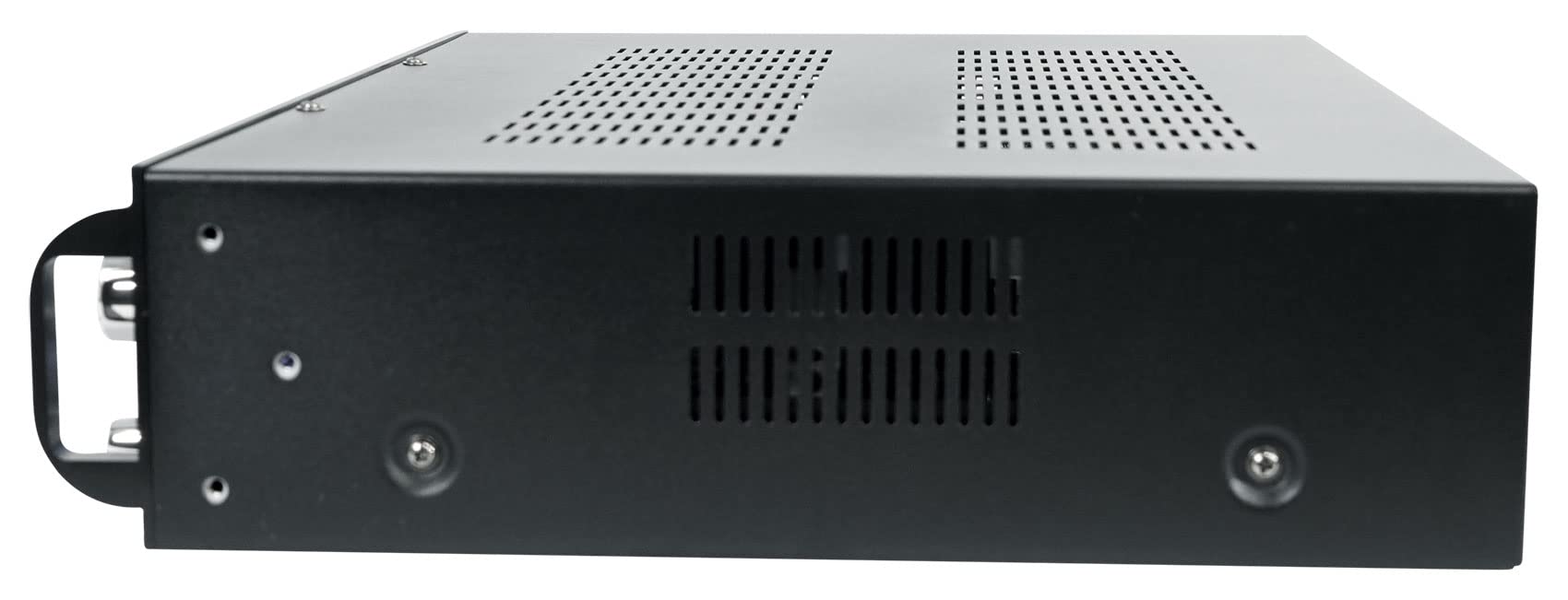 Rockville Bundle: RPA60BT V2 Bluetooth Karaoke Amp Mixer Bundle with (8) HC55-16 in-Ceiling Home Theater Speakers, Rock Shaker Subwoofer Sub, RCDR25B Dual RCA to Dual RCA Pro Audio Cable (11 Items)