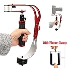 Yaekoo Handheld video camera stabilizer Steadicam for GoPro, Smartphone, DSLR, Camcorder, Canon, Nikon or any camera up to 2.1 lbs.