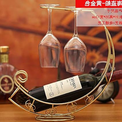 Kreative 2-Fuß-Cup-Rack Weinschrank Rotwein-Rack fertigt