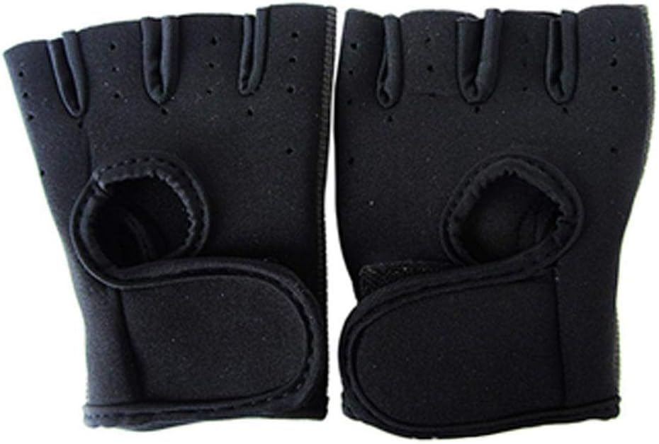 DALUCI 1Pair Women Men Weight Lifting Half Finger Fitness Glove Gym Exercise Training