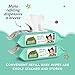 Seventh Generation Thick & Strong Free and Clear Baby Wipes Refill, 64 Count (Pack of 6)