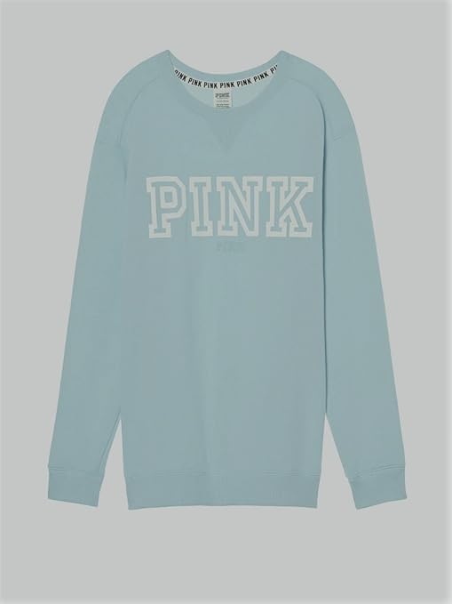 pink campus crew sweatshirt