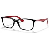 Ray-Ban Unisex Rx7047 Rectangular Prescription Eyeglass Frames