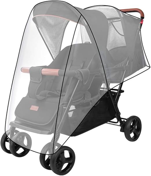 double stroller plastic cover