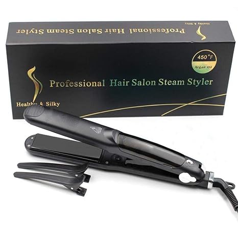 Hair Straighteners Hair Curler Iron For Hair Strai Steam Spray