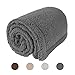 Allisandro Premium Fluffy Dog Blanket Soft And Warm Fleece Blanket for Pet and Throw Cute Paw Print Puppy Cat Blanket Durable and Washable Five Color Three Size Avaiable