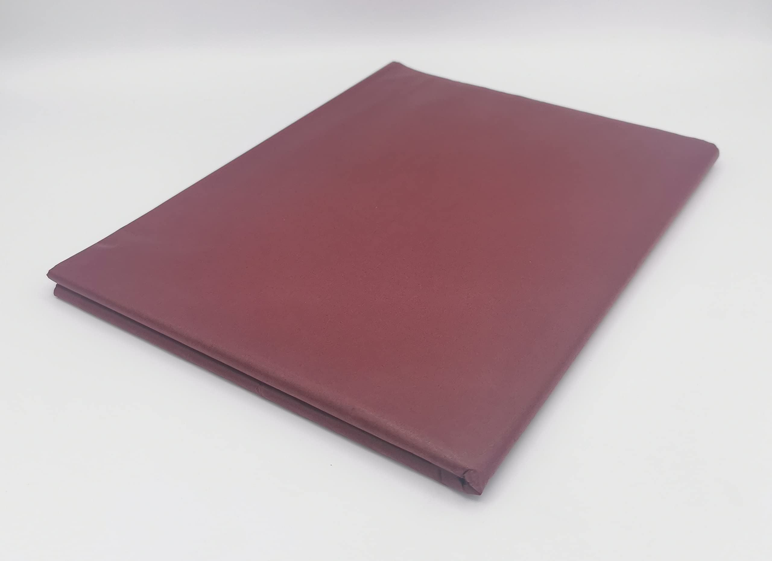 100 Coloured Tissue Paper/Gift Wrap/Wrapping Paper Sheets (20" x 30") by ODL Packaging (Burgundy)