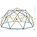 Zupapa Outdoor Geometric Dome Climber with 735LBS Weight Capability, Suitable for 1-6 Kids Climbing Frame (Yellow + Blue, 10FT)