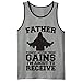 Father Forgive Me For These Gains I'm About To Receive Workout Mens Tank Top