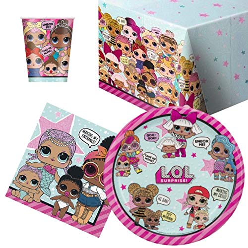 LOL! Surprise Party Tableware Pack for 8