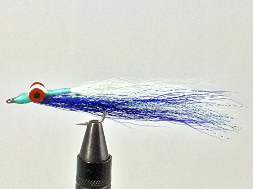Clouser-Minnow-Blue-and-White-Fly-by-Henry-Fly-Fishing-6-Flies