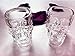 LanHong Skull Head Cup Pirate Shot Glass for Wine Vodka Whiskey Cocktail,Party Bar Cup Set of 4