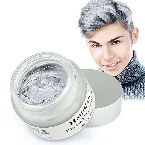 HailiCare Silver Grey Hair Wax 4.23 oz, Professional 