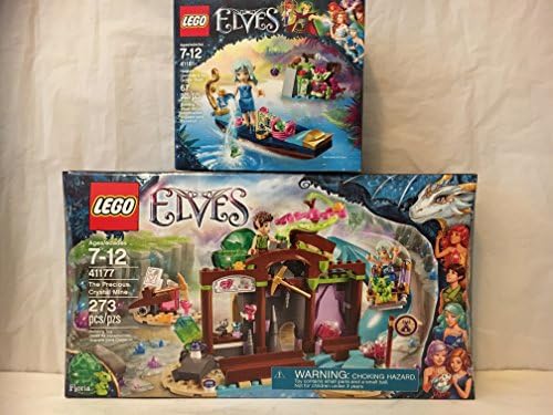 LEGO Elves The Precious Crystal Mine &amp; LEGO Elves Naida's Gondola &amp; The Goblin Thief