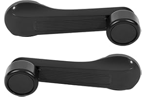 ASTOU Window Crank Handle Fits 1989-2000 for Honda for Civic 2Pcs Black