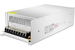 LETOUR Power Switching Supply DC 24V 20A Converter Output 480W 、AC96V~130V Transform DC 24Volt Power Supply with EMC Filter、O