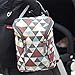 Skip Hop Baby Bottle Bag, Grab & Go, Triangles