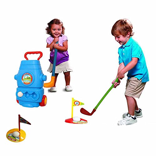Mini Golf Club Sets For Kids Junior Plastic Golf Club Sets Golf PackageIncludes A wheel