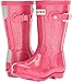 Hunter Kids Unisex Original Glitter Finish (Toddler/Little Kid) Mosse Pink 10 M US Toddler