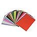 Life Glow Sticky Stiff Adhesive Backed Felt Sheets Assorted Colors 8x12 inch for Crafts A4 Size, 1mm Thick 40Pcs