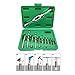 Mainpoint Screw Extractor Broken Bolt Remover Drill Guide Bits Set With Holder Frame 11 Pieces