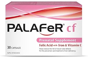 Palafer CF Prenatal Supplement Capsules 30s