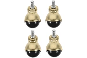 HONMEET 4pcs Chair Caster Wheels Heavy Duty Swivel Casters for Office Chairs Sofas Furniture Smooth Mobility
