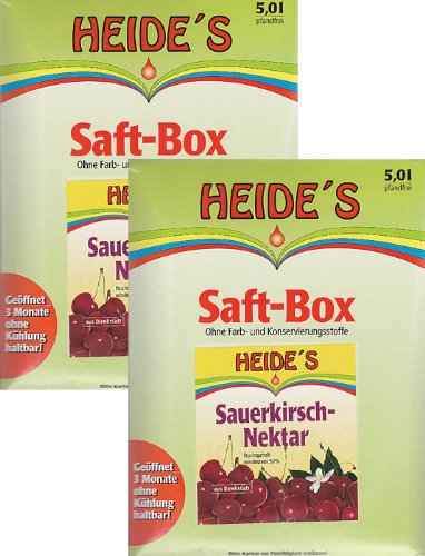 Sauerkirsch-Nektar, 2 x 5 Liter