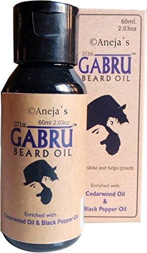 Buy Gabru Beard OIl 60ml by Aneja's 