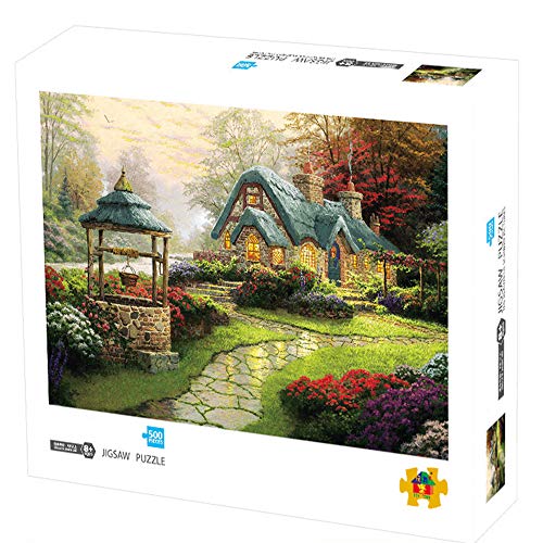 Puzzles for Adults 500 Piece VteePck Landscape Jigsaw Puzzles Manor