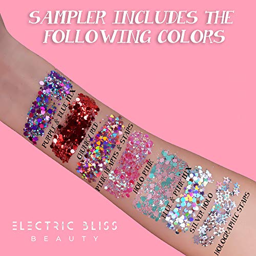 35 Grams ✮ Chunky Cosmetic Glitter ✮ Festival Rave Beauty Makeup Face Body Nail ✮ (Multi-Color) … - Thumbnail 3