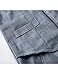 HMD Baby Boy Gentleman White Shirt Waistcoat Bowtie Tuxedo Onesie Jumpsuit Overall Romper (Grey, 3-6 M)
