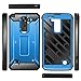 Evocel Explorer Series Phone Case Compatible with LG G Stylo 2, LG G Stylo 2 Plus with Belt Clip Holster and Slim Profile, Blue