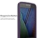 SKYLMW Moto G5 Plus Case, Three Layer Heavy Duty High Impact Resistant Hybrid Protective Cover Case for Moto G Plus (5th Generation),Purple/Black