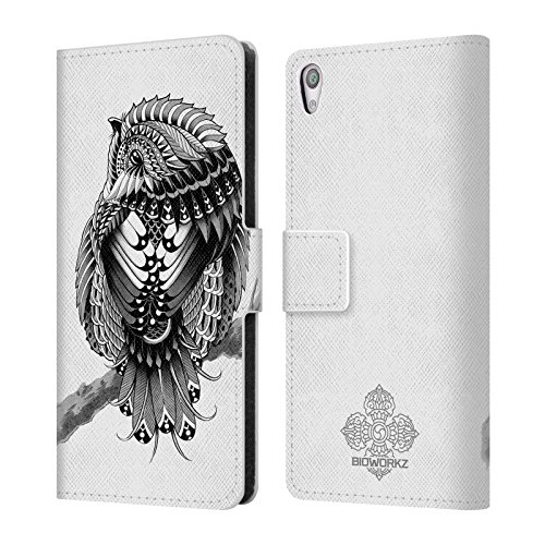 Official Bioworkz Chickadee Aves Leather Book Wallet Case Cover For Sony Xperia XA / Dual