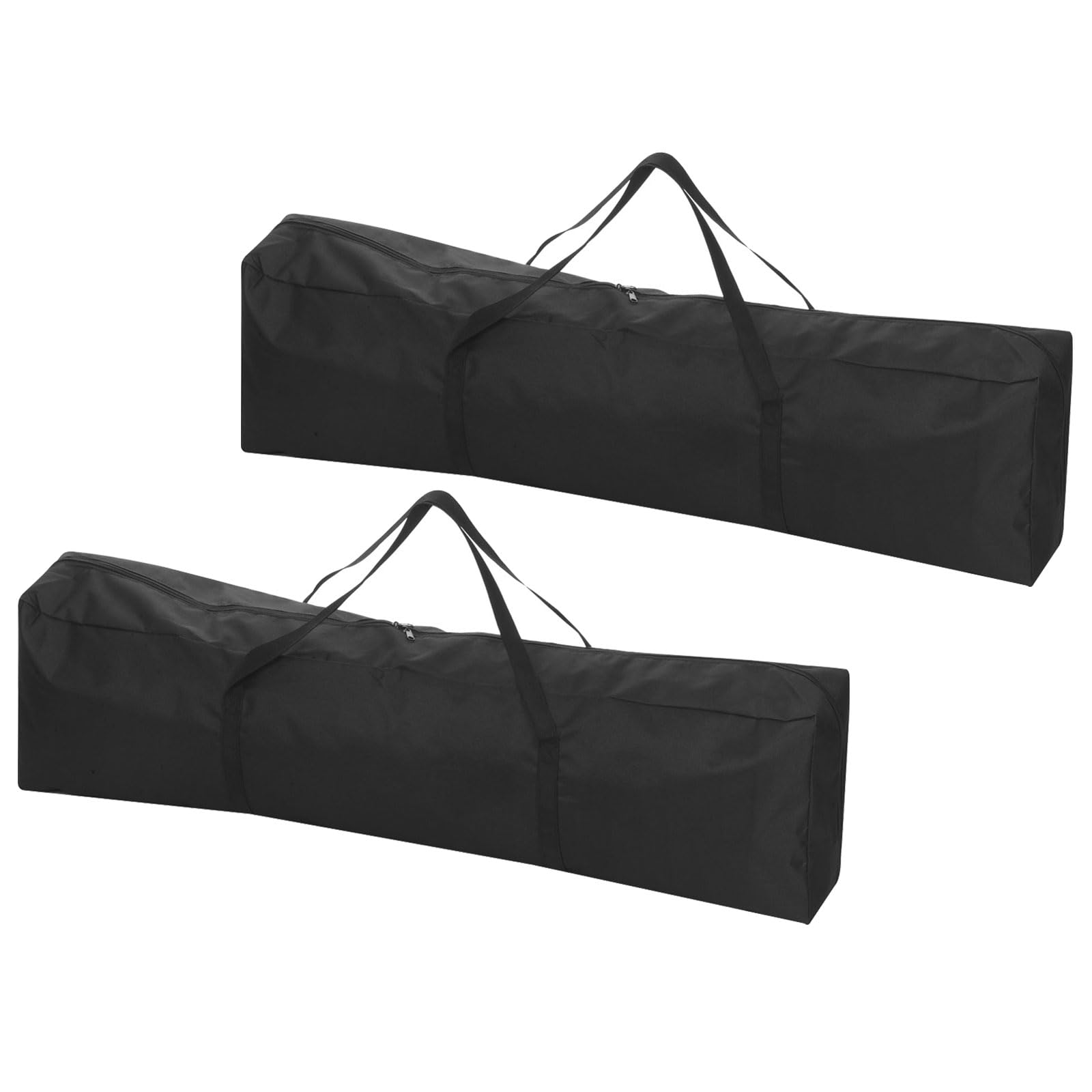 PATIKIL 33.4 Inch Replacement Carrying Bag, 2 Pack Nylon Storage Bag for Beach Chair with Large Zipper Shoulder Strap for Camping Travel, Black — image 1