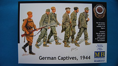 master box german captives 1944  kits de construcción de modelos de figuras 