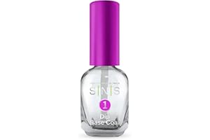 SNS HEALTHY NATURAL NAILS SNS Dip Base Coat for Dip Powder Nail Color & French Dip Manicures - Long-Lasting Dip Powder Adhesive to Support Healthier & Stronger Nail Bed - Low-Odor & No UV Lamp Required, 0.34 fl oz