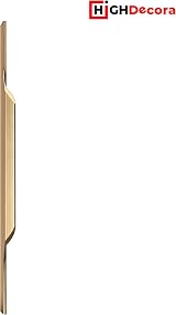 highdecora Small Profile Pull Handle, Gold, Modern Drawer Handles (2) view 5