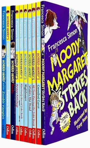 Horrid Henry Early Reader Set 25 Books Collection Box Set by