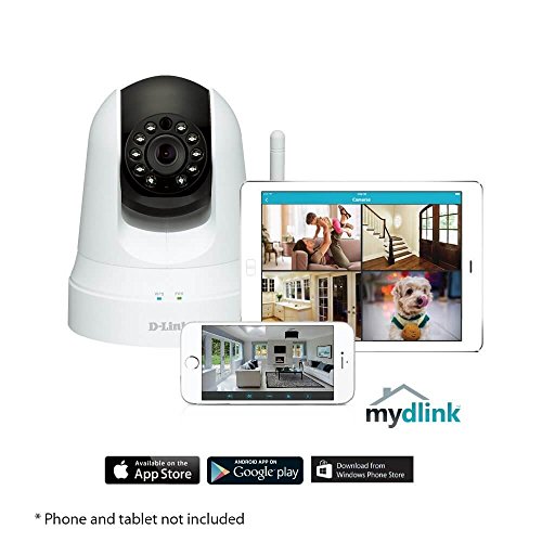D-Link Pan Tilt Wireless Day Night Cloud Surveillance Security Camera w/WiFi Extender - DCS-5020L(Certified Refurbished)